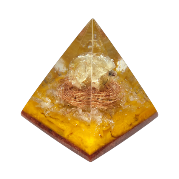 Orgonite Transmutador | Frequência De Prosperidade | Citrino