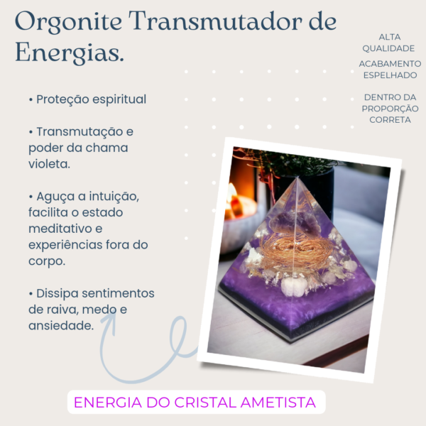 Kit Com 10 Orgonites Transmutadores | Linha Frequencial Completa - Imagem 4