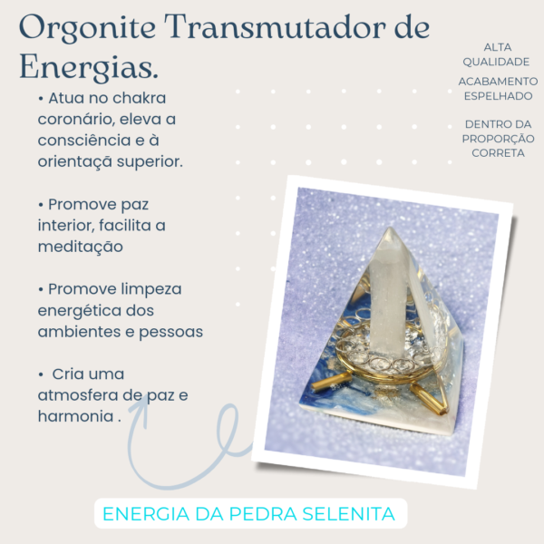 Kit Com 10 Orgonites Transmutadores | Linha Frequencial Completa - Imagem 5