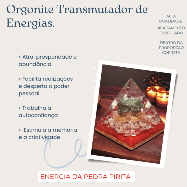 Kit Com 10 Orgonites Transmutadores | Linha Frequencial Completa - Imagem 6
