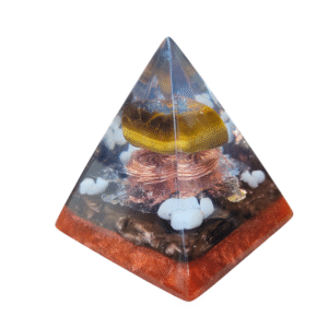 Orgonite Transmutador | Frequência De Força e Coragem | Olho De Tigre