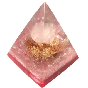 Orgonite Transmutador | Frequência Do Amor Universal | Quartzo Rosa