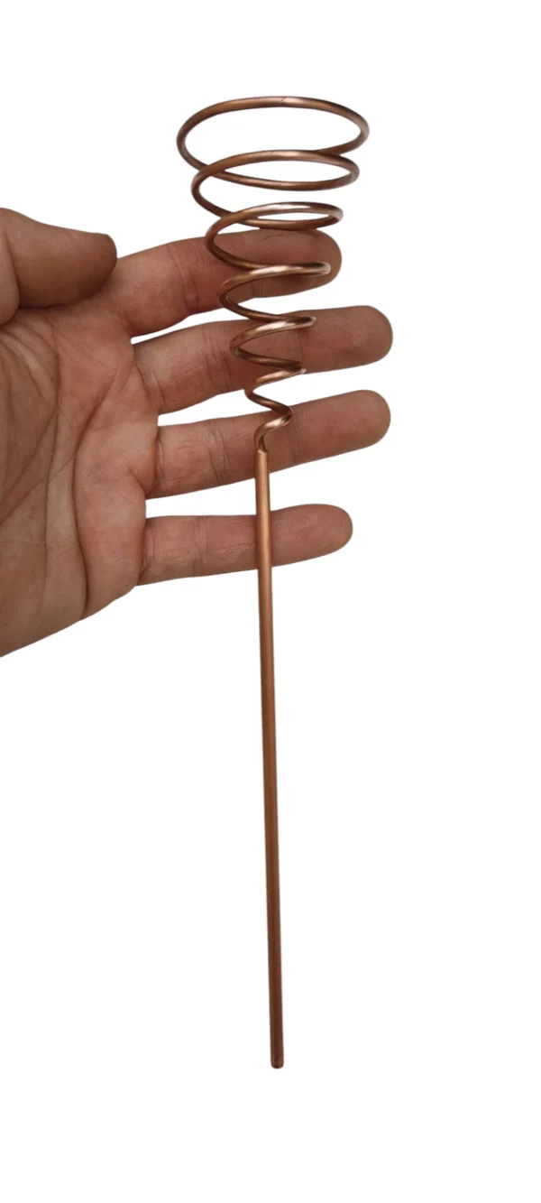 Antena Eletrocultura Espiral Cobre - Imagem 4