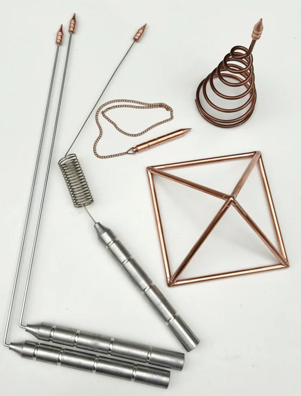 Kit Radiestesia Profissional em Cobre