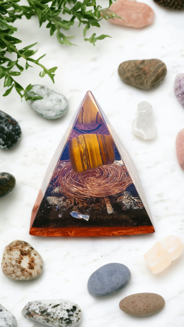 Kit Com 3 Orgonites Transmutadores | Frequência Determinação, Prosperidade e Saúde - Imagem 8