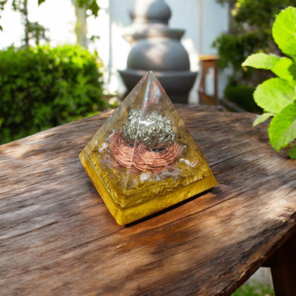 Kit Com 3 Orgonites Transmutadores | Frequência Determinação, Prosperidade e Saúde - Imagem 4
