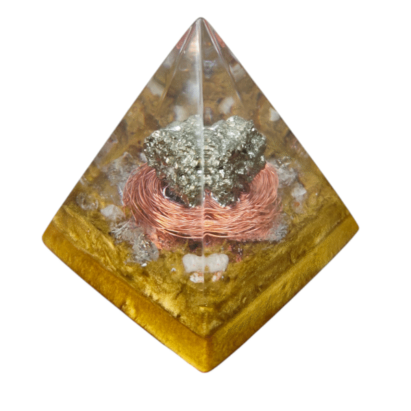 Kit Com 3 Orgonites Transmutadores | Frequência Determinação, Prosperidade e Saúde - Imagem 3