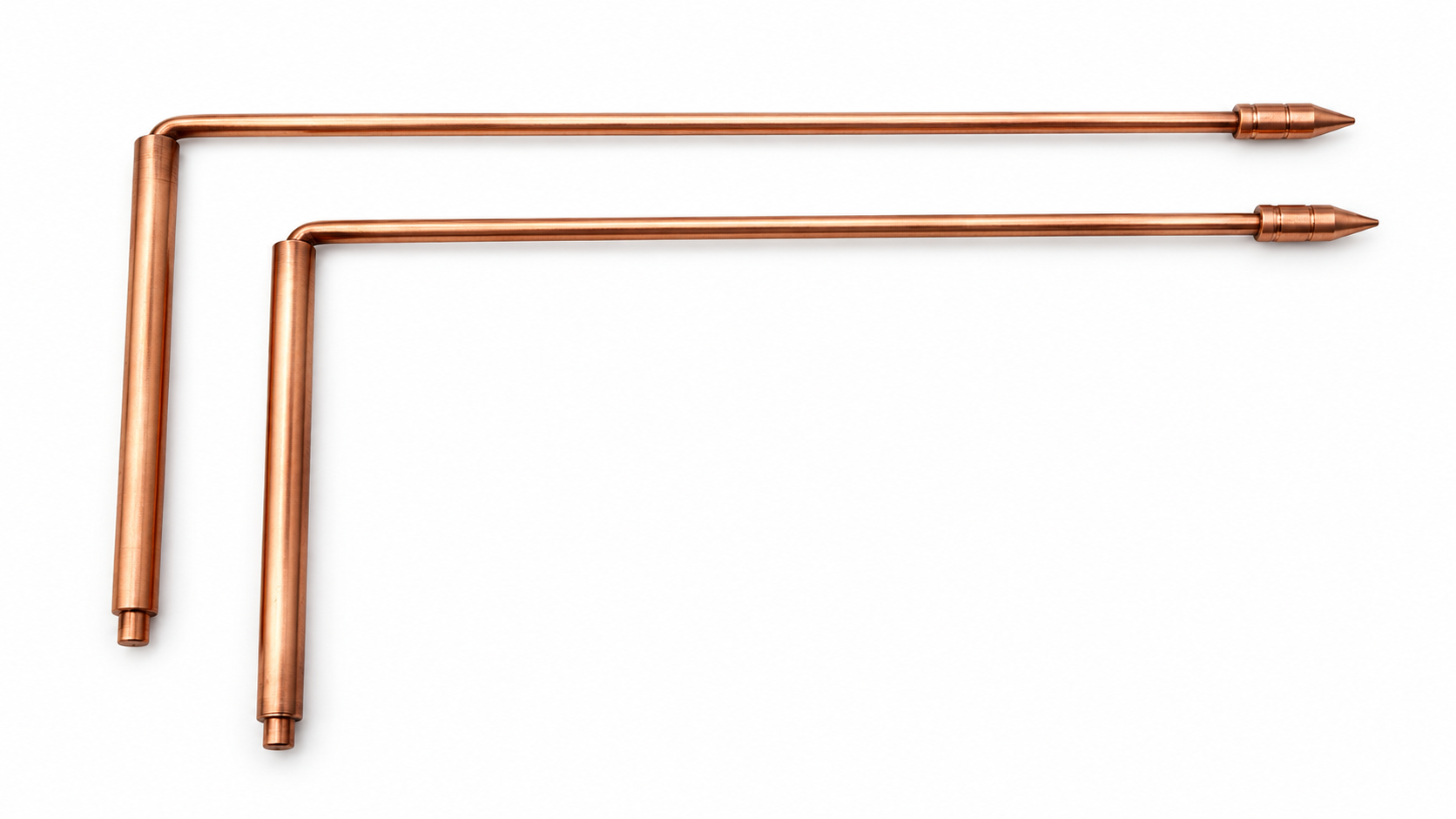 Dual Rod 100% Cobre Profissional Alta Sensibilidade - Imagem 5